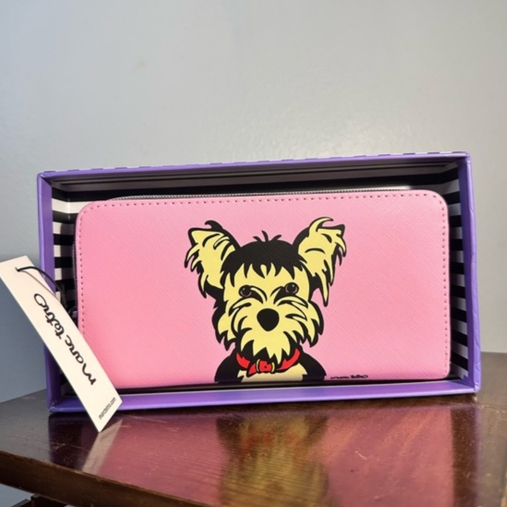Marc Tetro Zip-Around Wallet – Brand New in Box